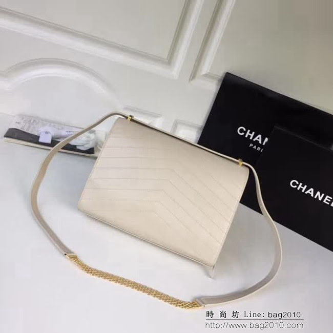 香奈兒CHANEL新品Chanel2018最新火爆款 復古設計小牛皮單肩斜跨包 DSC1118